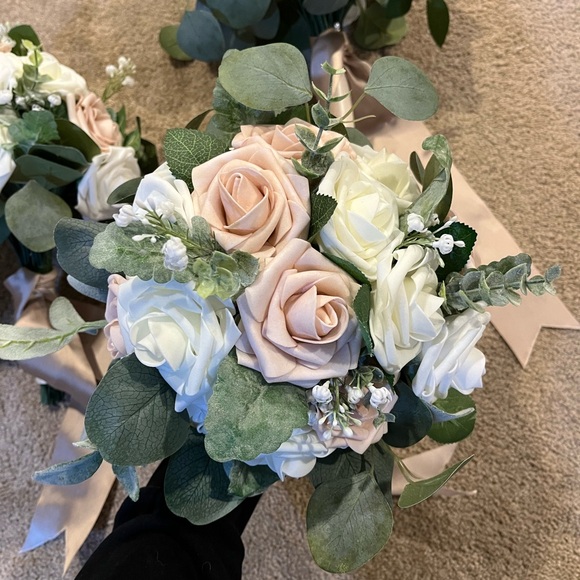 Three Bridesmaid Bouquets - Picture 5 of 7